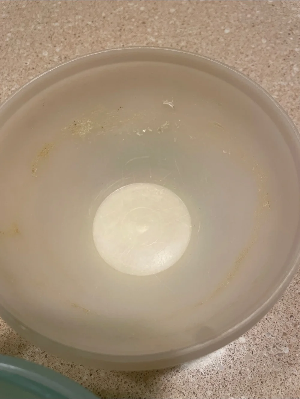 Vintage Tupperware Stackable Food Storage Bowls;Beige, Red, and Light Blue Lids